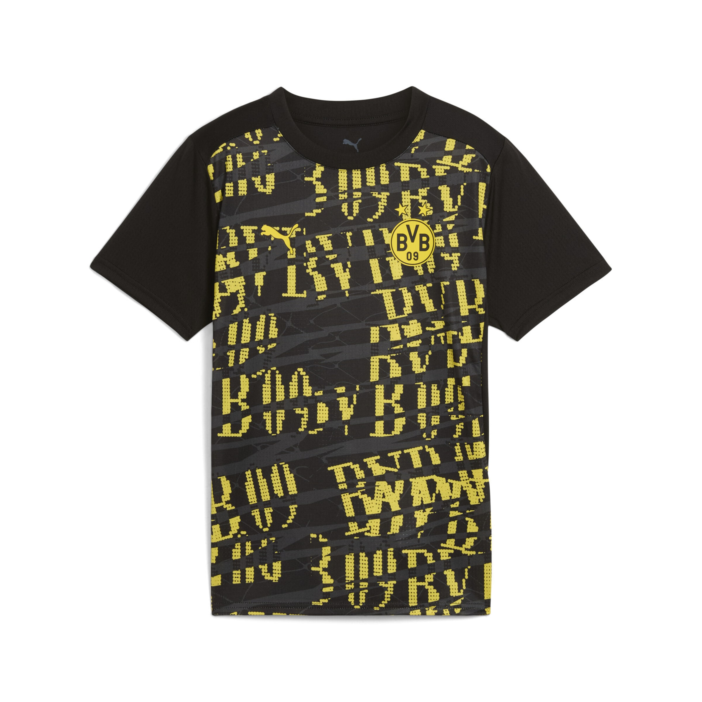 PUMA Funkční tričko 'Borussia Dortmund 24/25' – černá: přední strana