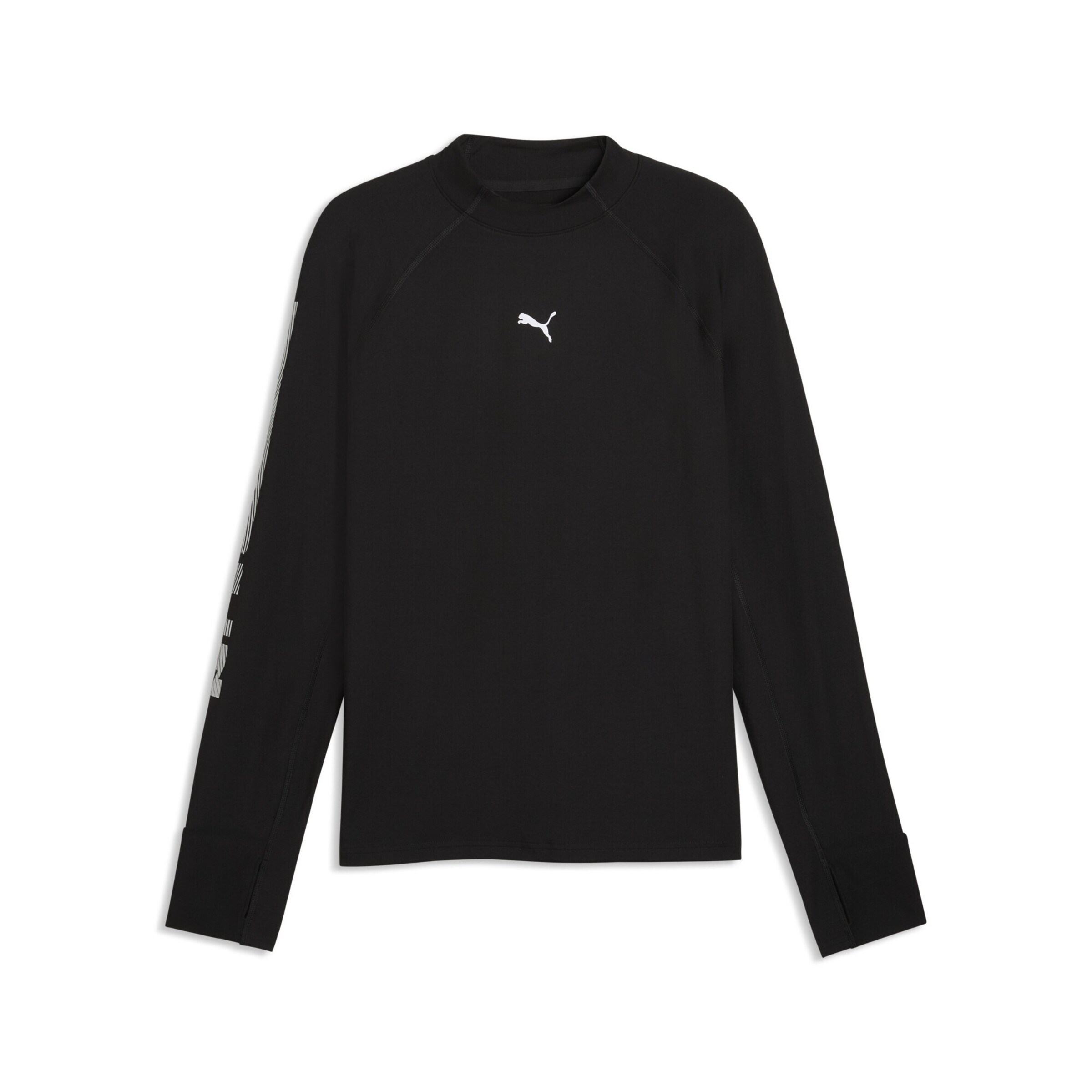 PUMA Performance shirt 'Cloudspun' in Black: front