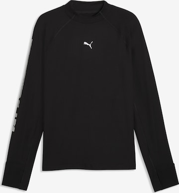 PUMA Performance shirt 'Cloudspun' in Black: front