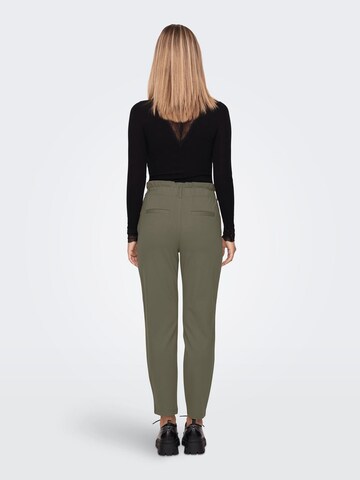 ONLY Tapered Pants 'POPTRASH-OVA' in Green