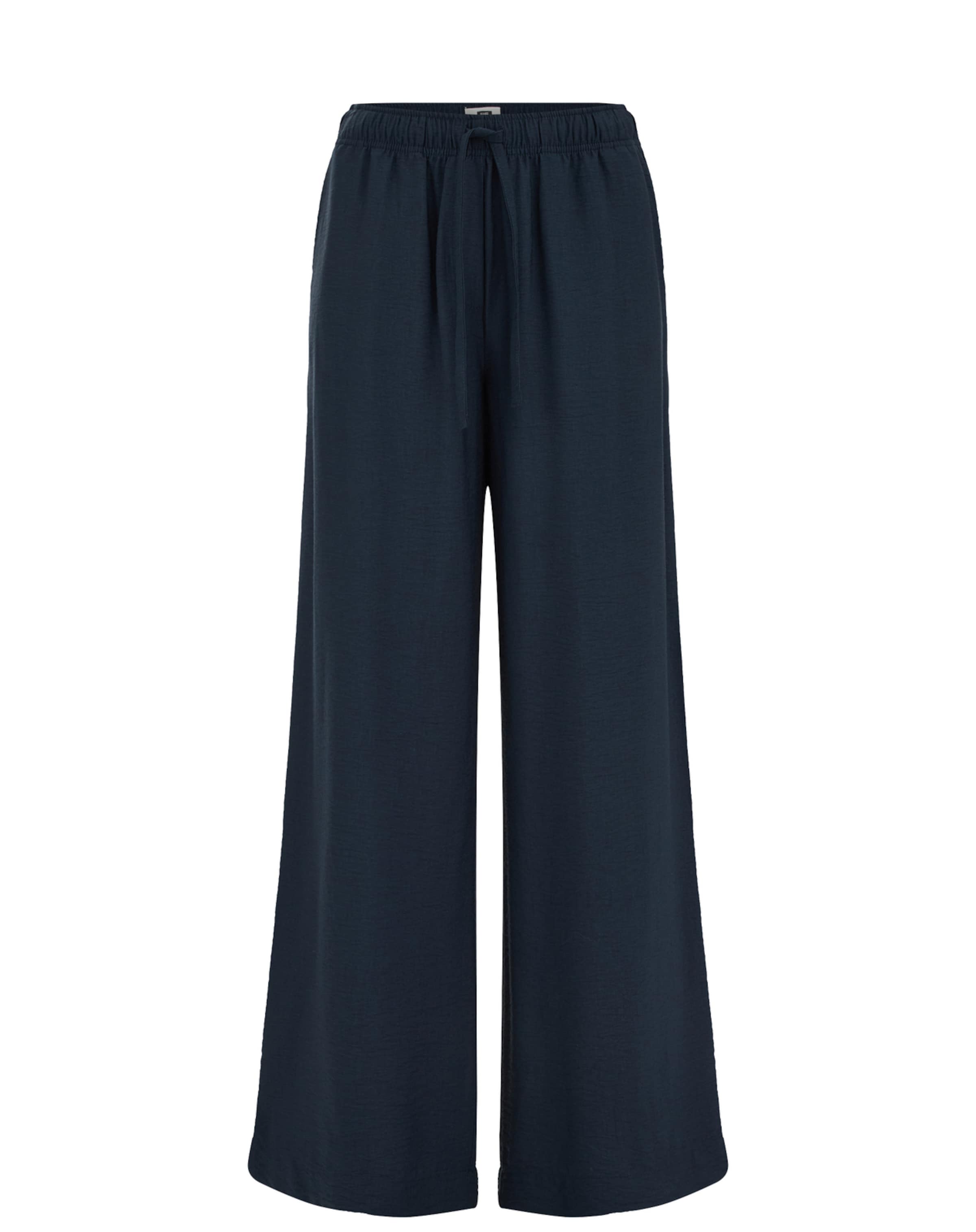 WE Fashion Wide Leg Housut värissä sininen: etupuoli