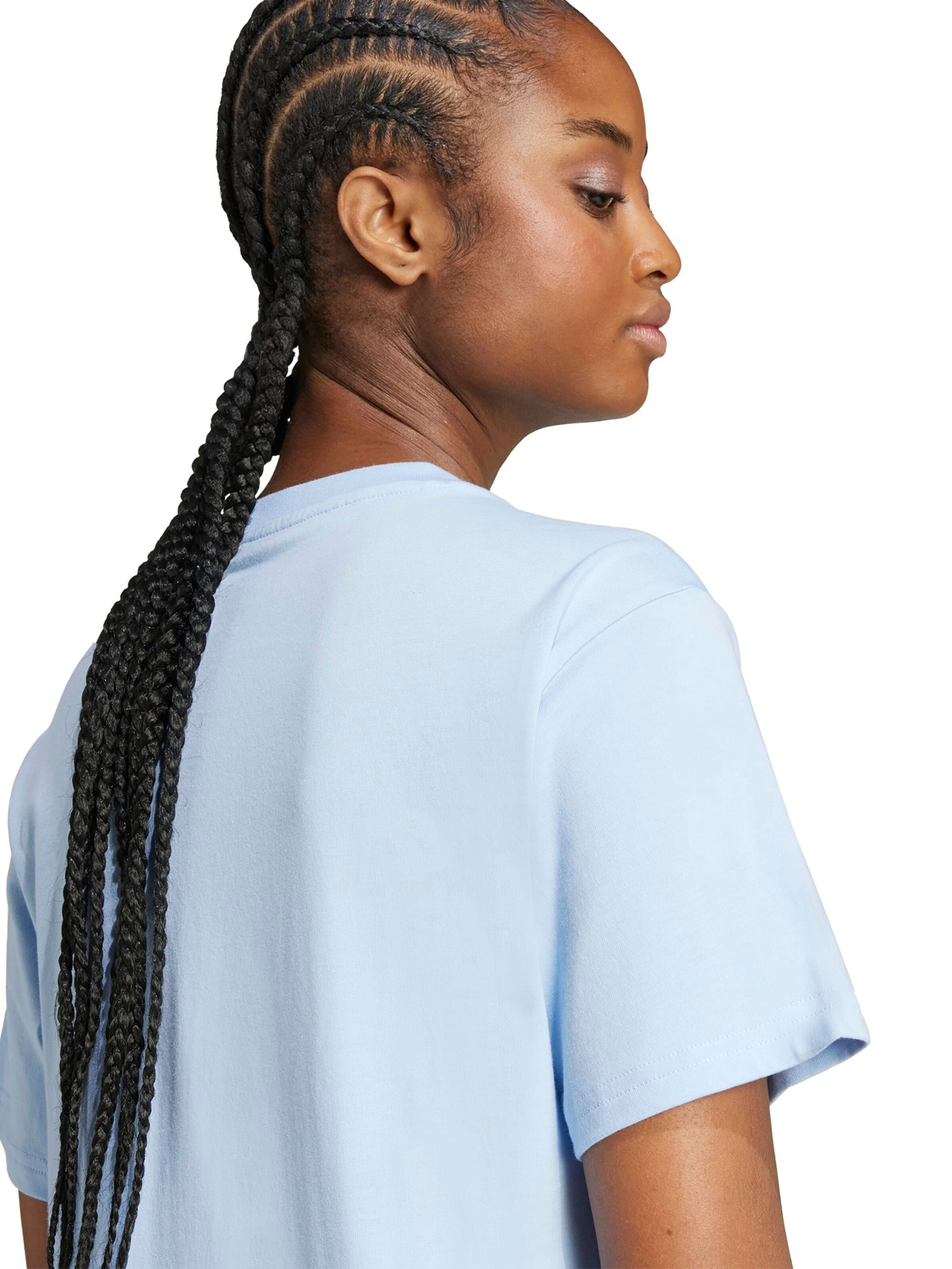 ADIDAS SPORTSWEAR Функционална тениска в синьо