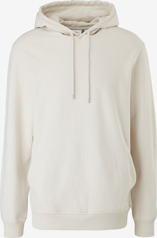 Sweat-shirt s.Oliver en beige : devant