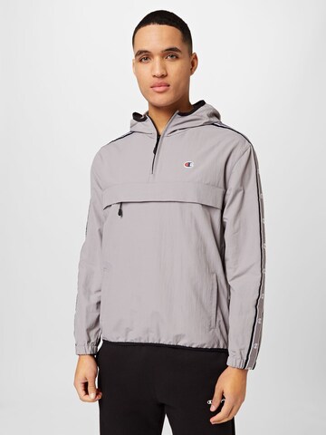 Veste de sport Champion Authentic Athletic Apparel en gris : devant