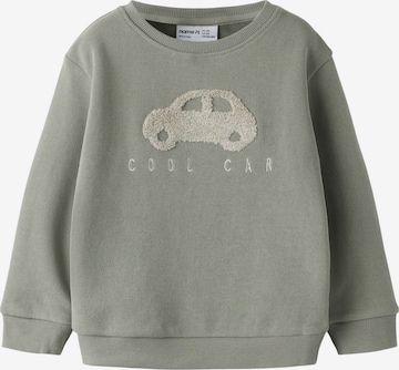 NAME IT - Sudadera 'NMMObear' en gris: frente