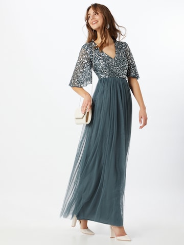 Maya Deluxe Evening dress in Blue