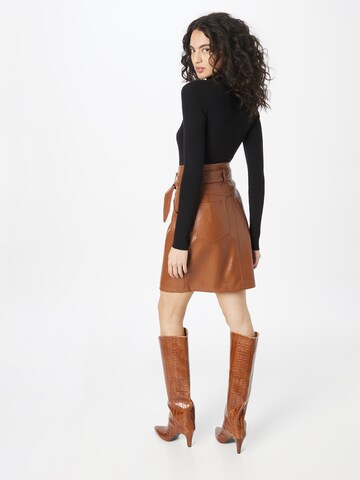 Esqualo Skirt in Brown