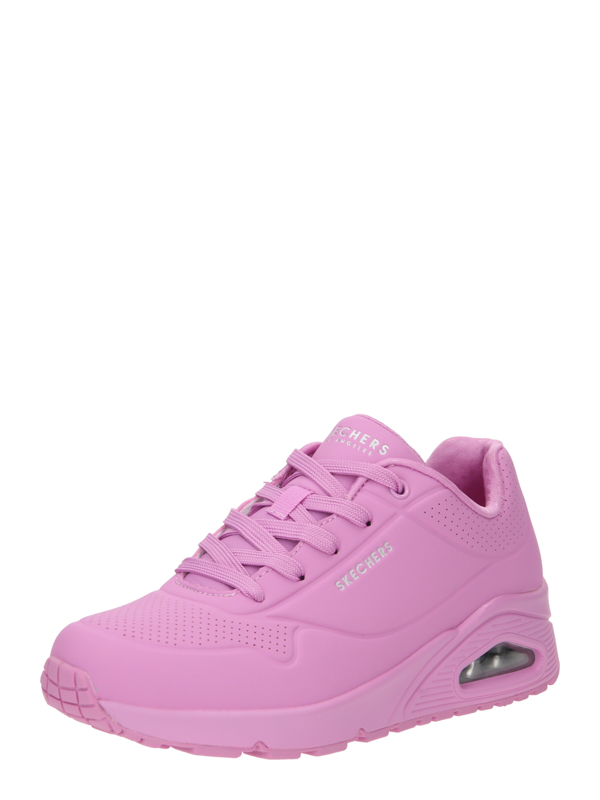 SKECHERS Sneaker 'Uno Stand On Air' in silbergrau / helllila, Produktansicht