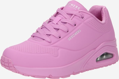 SKECHERS Sneaker 'Uno Stand On Air' in silbergrau / helllila, Produktansicht