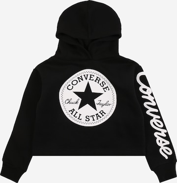 CONVERSE - Sweatshirt em preto: frente