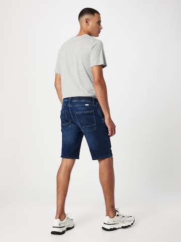 BLEND Regular Shorts in Blau