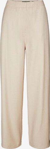 VERO MODA Wide Leg Hose 'Albagry' in Beige: predná strana