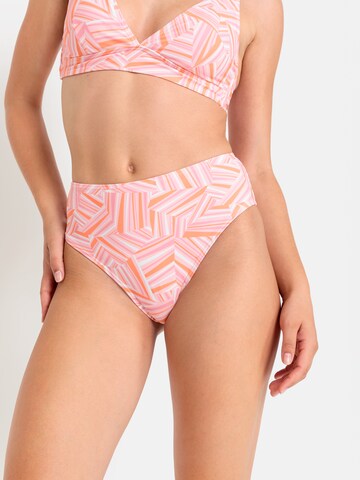 LSCN by LASCANA Bikinibroek 'Lisa' in Roze: voorkant