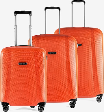 Epic Suitcase Set in Orange: front