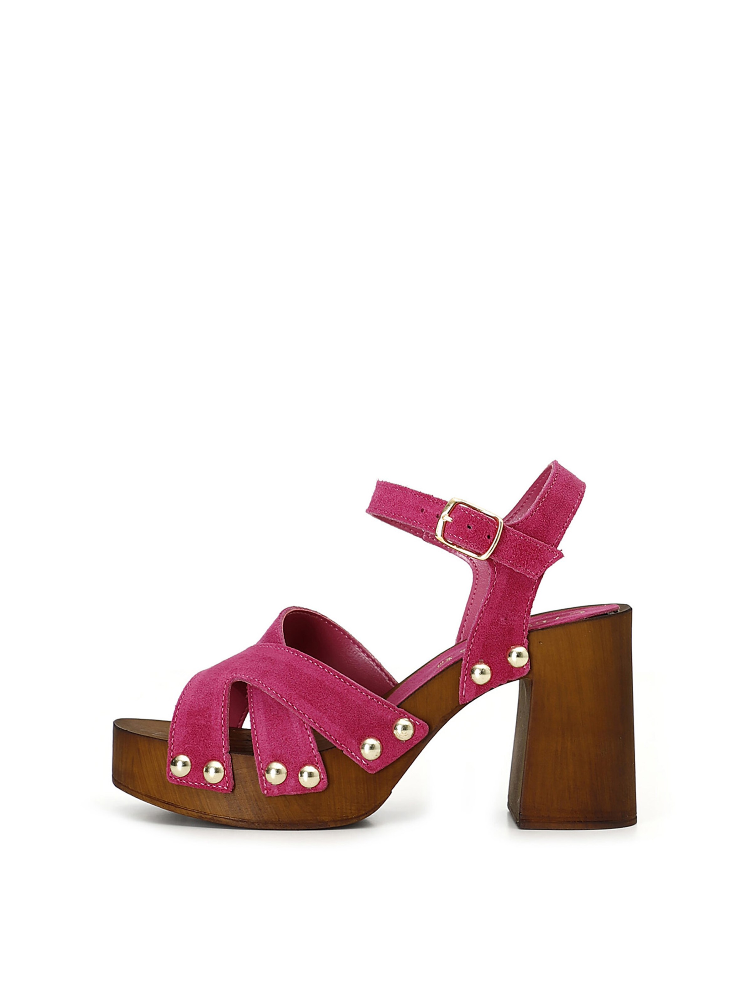 Sandalo di CAFè NOIR in rosa: frontale