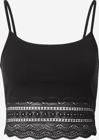 ABOUT YOU Top 'Eve' in Black: front