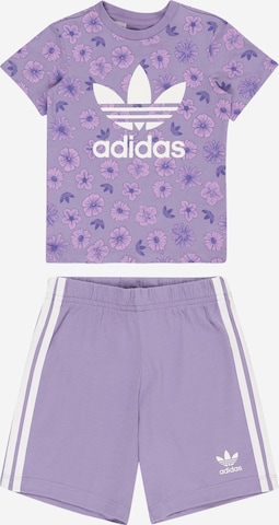 ADIDAS ORIGINALS Set 'Floral And' in Purple: front