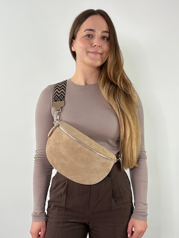 Marsupio 'NOA large' di lePelou in beige