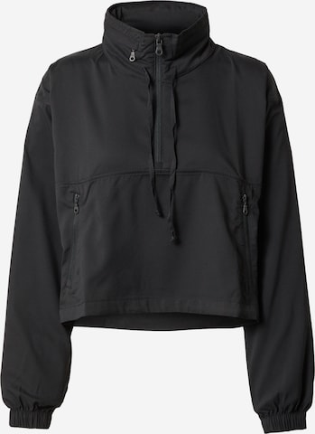Girlfriend Collective Athletic Jacket 'HUMMINGBIRD' in Black: front