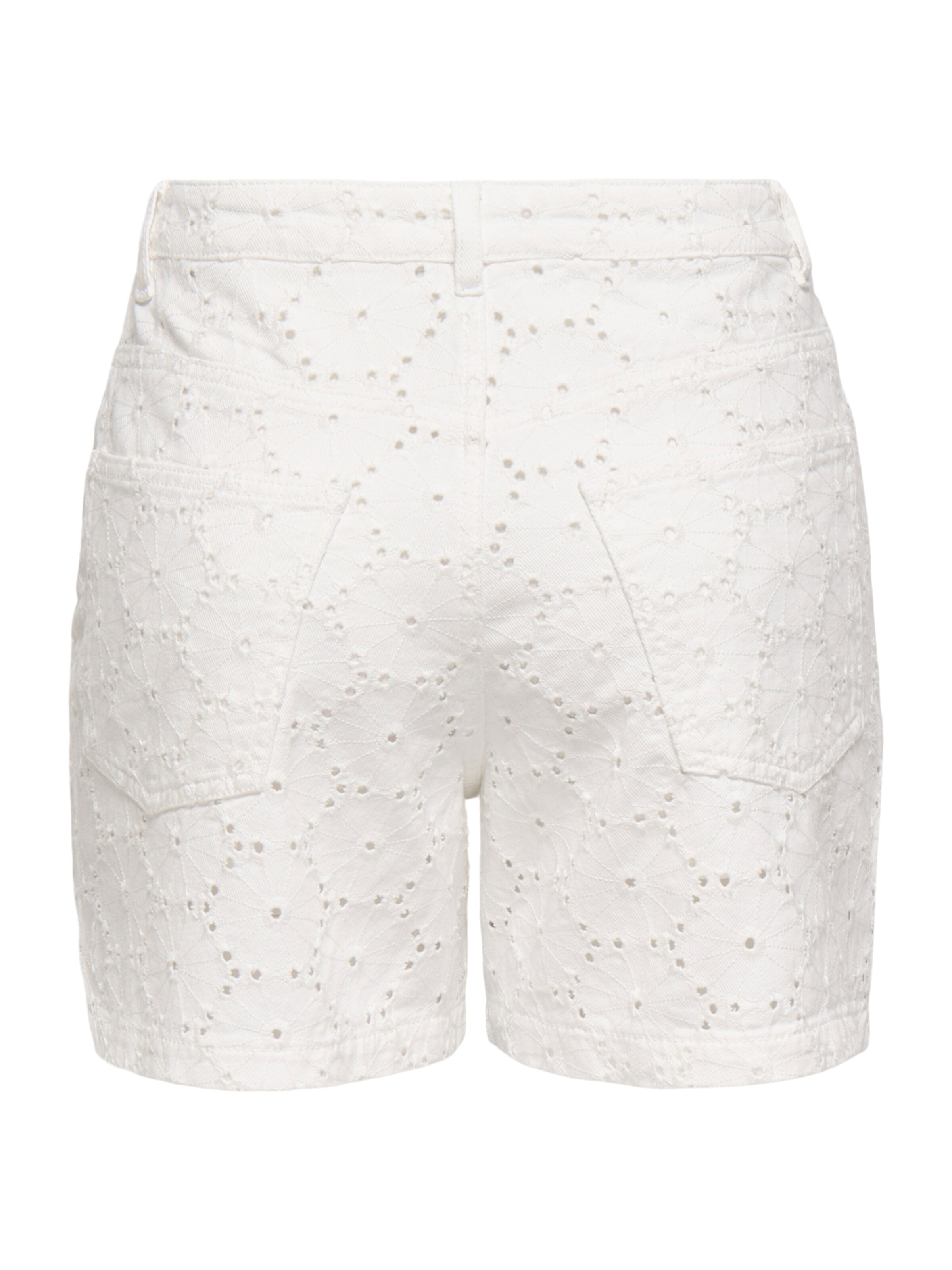 ONLY Regular Pants 'ONLPHINE-FIO' in White