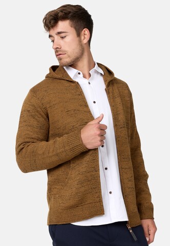 Vestes en maille 'Gage' INDICODE JEANS en marron