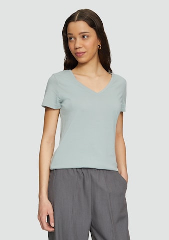 T-shirt QS en vert : devant