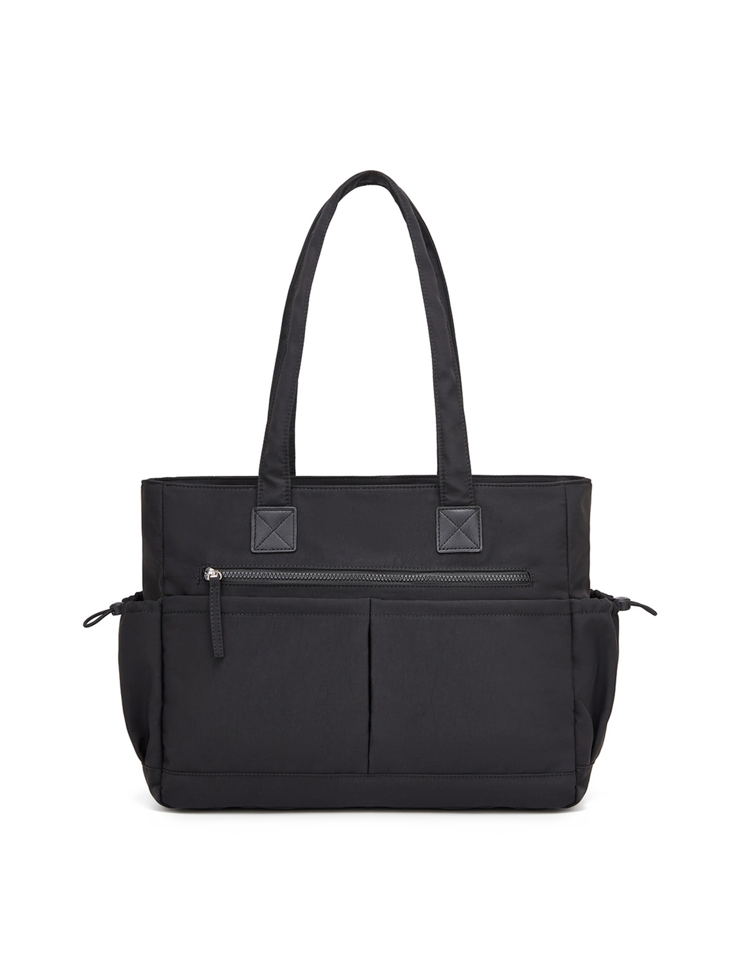 Miss Lulu Shoulder Bag in Black: front