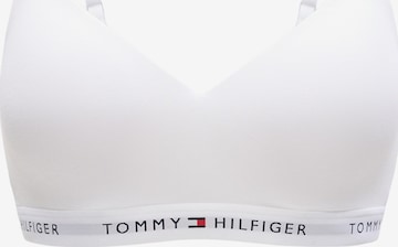 Bustieră Sutien de la Tommy Hilfiger Underwear pe alb: față