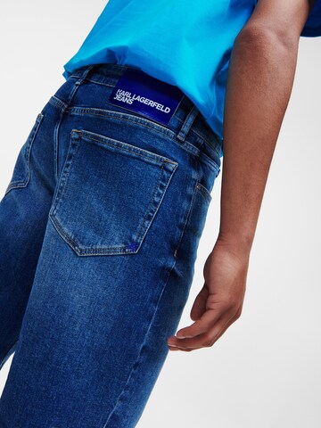 Regular Jeans de la Karl Lagerfeld pe albastru