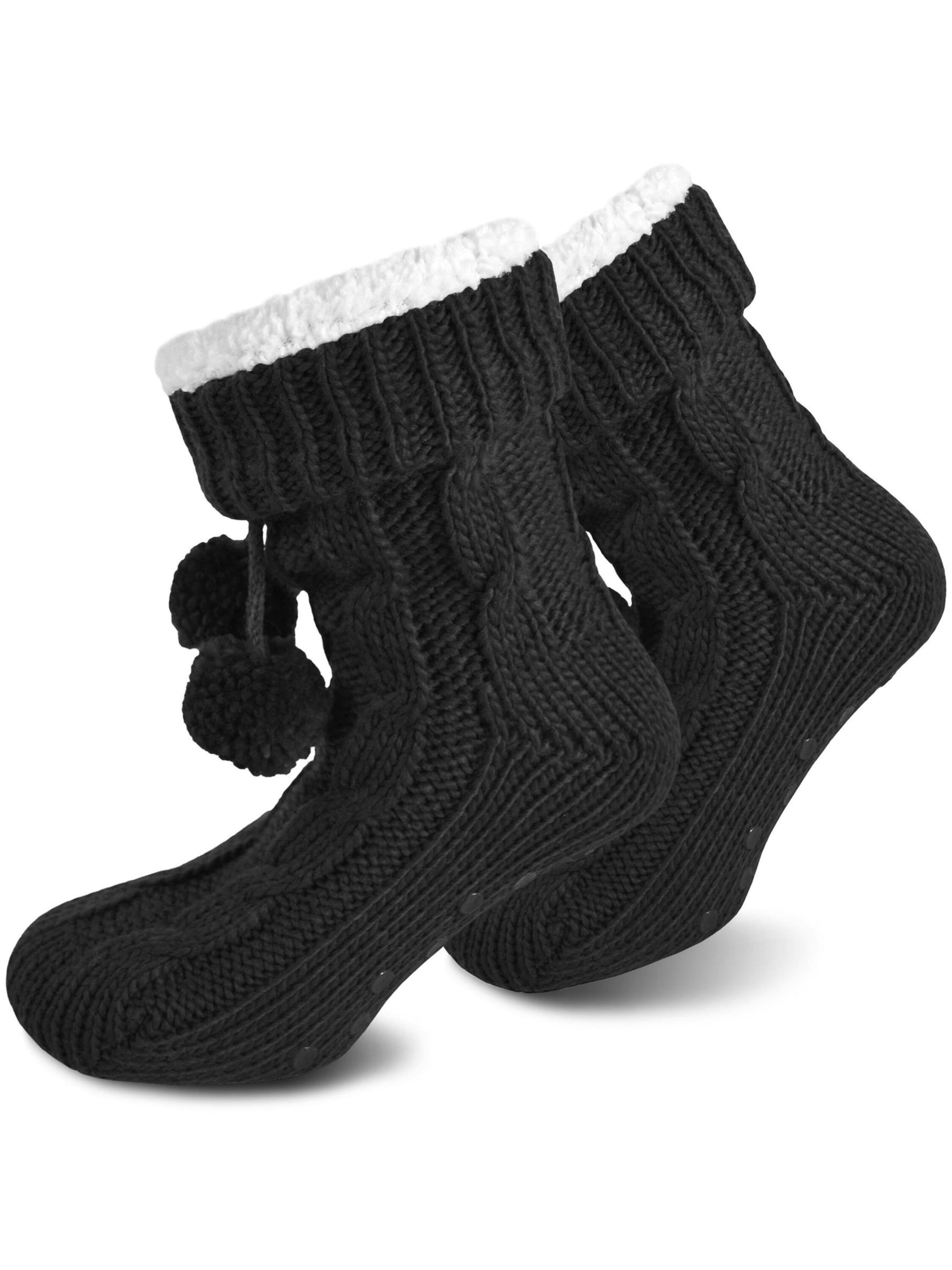 normani Socks in Black: front
