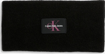 Bandeau Calvin Klein Jeans en noir : devant