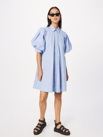 Copenhagen Muse Shirt Dress 'DOBA' in Blue