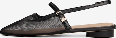 Balerinos su dirželiais iš TOMMY HILFIGER, spalva – juoda, Prekių apžvalga