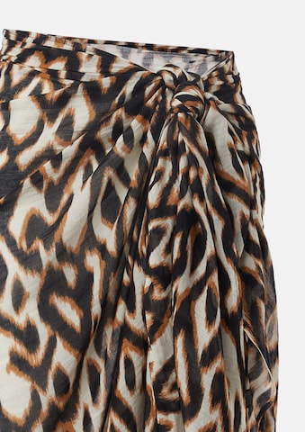 Serviette de plage COMMA en noir