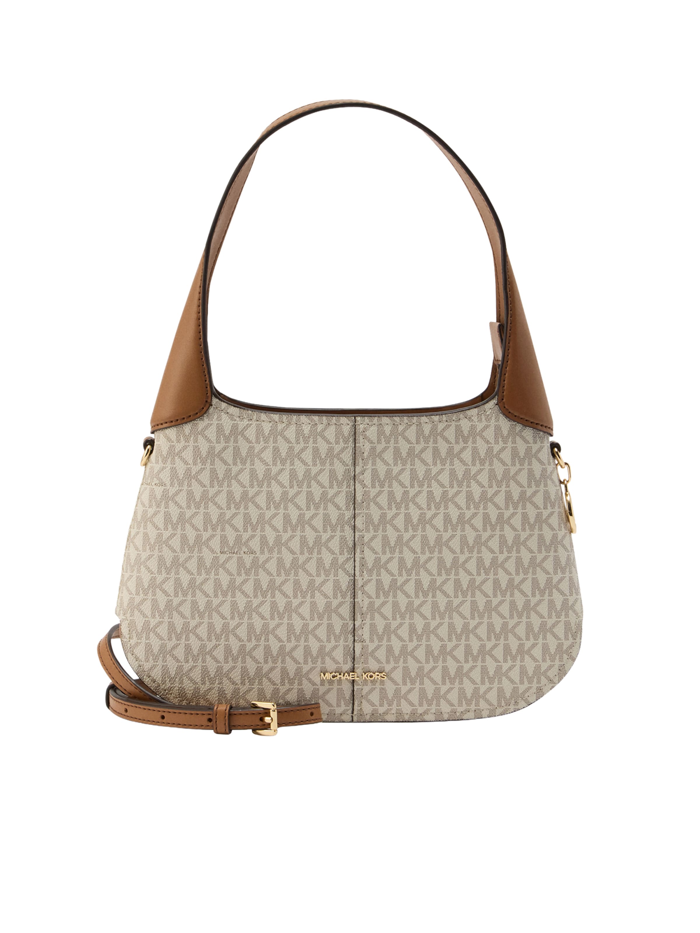 MICHAEL Michael Kors Наплечная сумка в Бежевый: спереди