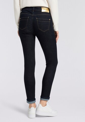 MAC Slimfit Jeans in Schwarz