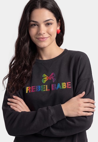 MYMO - Sweatshirt em preto