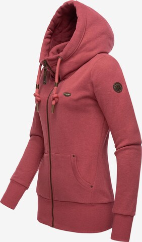 Veste de survêtement 'Neska' Ragwear en rouge