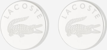 LACOSTE - Brincos em prata: frente