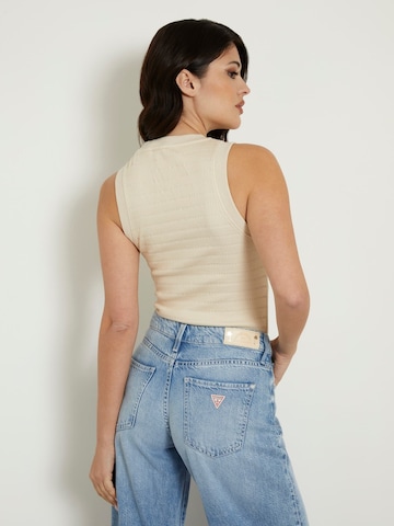 Haut GUESS en beige