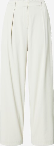 Samsøe Samsøe Wide leg Pleat-front trousers 'ZURI' in Green: front