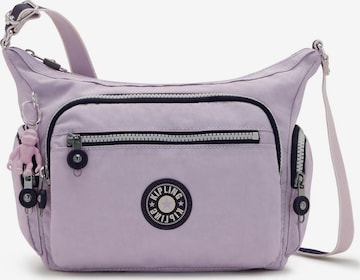 Borsa a tracolla 'Gabbie S' di KIPLING in rosa: frontale