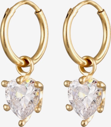 ELLI Earrings in Gold: front