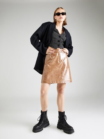 b.young Skirt 'DAFNE' in Brown