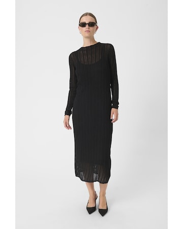 SOAKED IN LUXURY Dress 'Laisa' in Black: front