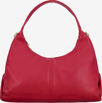 faina Schultertasche in Rot: Vorderseite