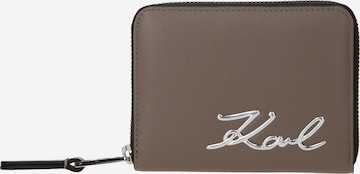 Porte-monnaies Karl Lagerfeld en gris : devant