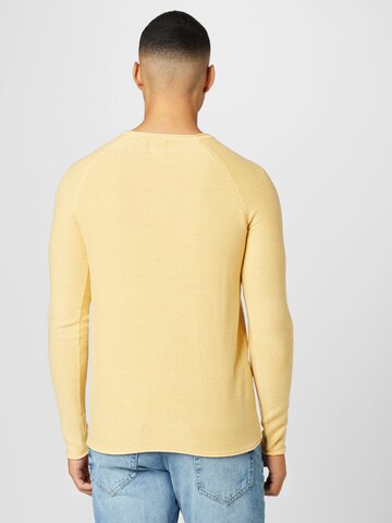 Only & Sons Regular fit Sweater 'DEXTOR' in Yellow