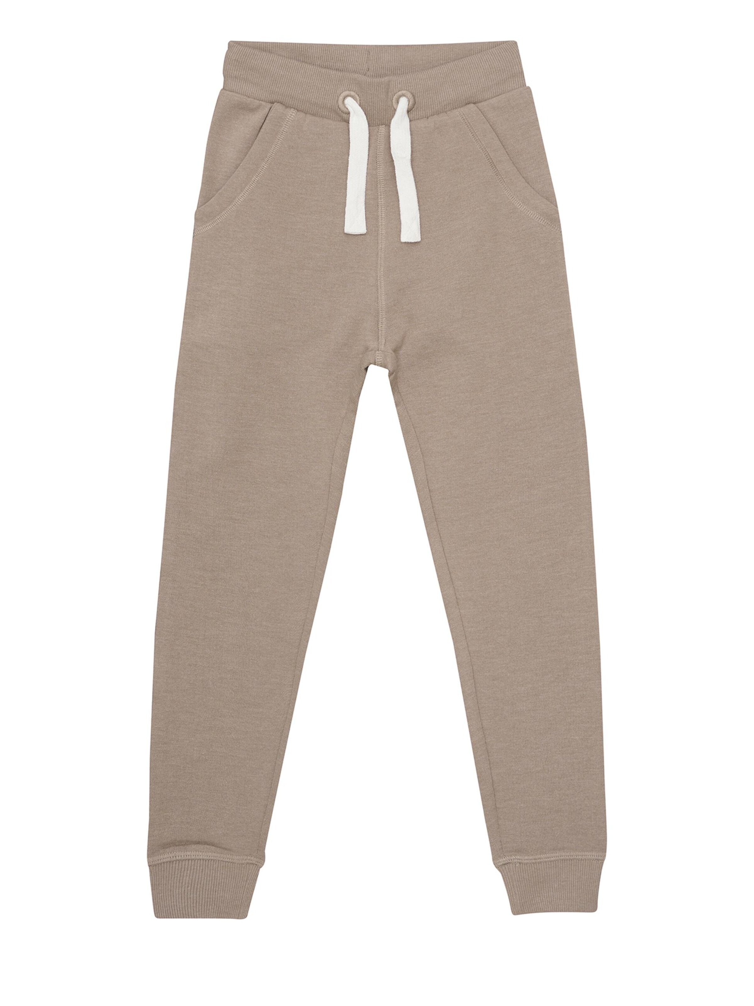 MINYMO Zwężany krój Spodnie w kolorze szary