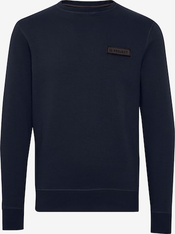 11 Project Sweatshirt 'SIBO' in Blauw: voorkant